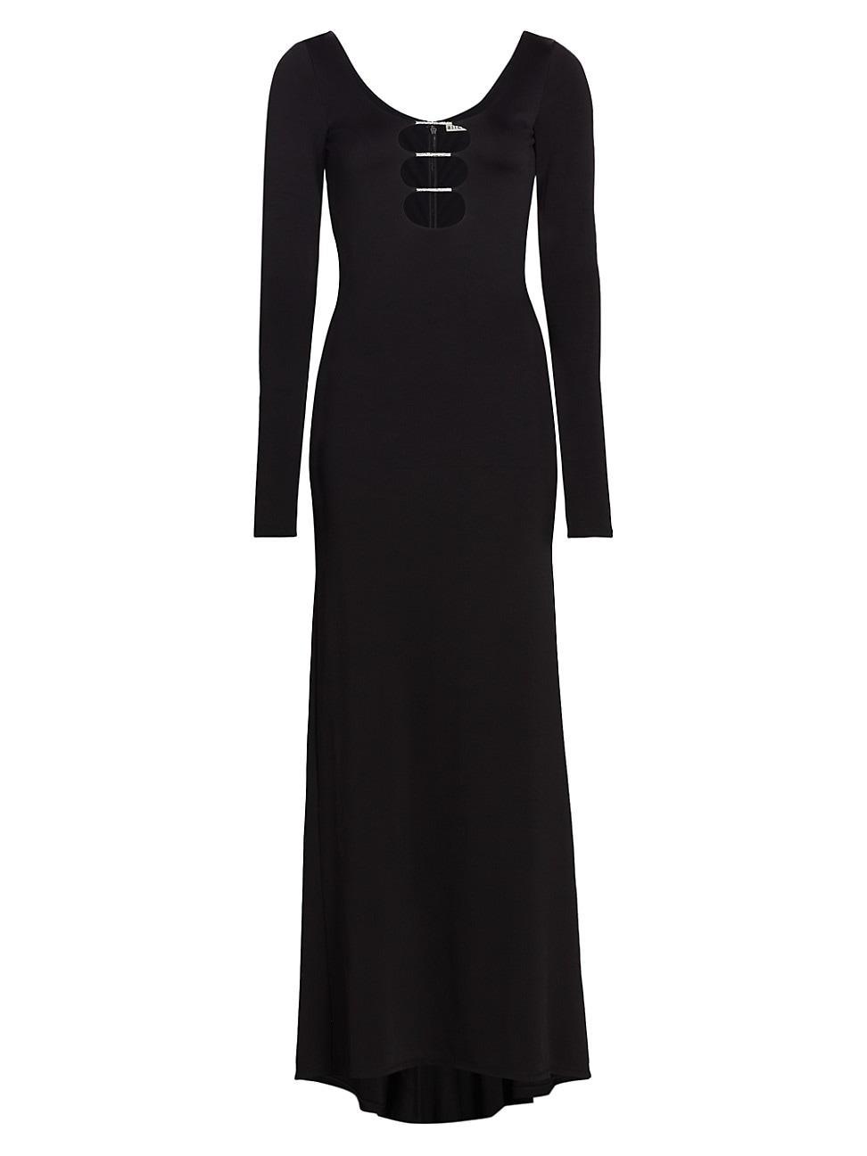 Womens Kalena Jersey Cut-Out Maxi Dress Size 0 Product Image
