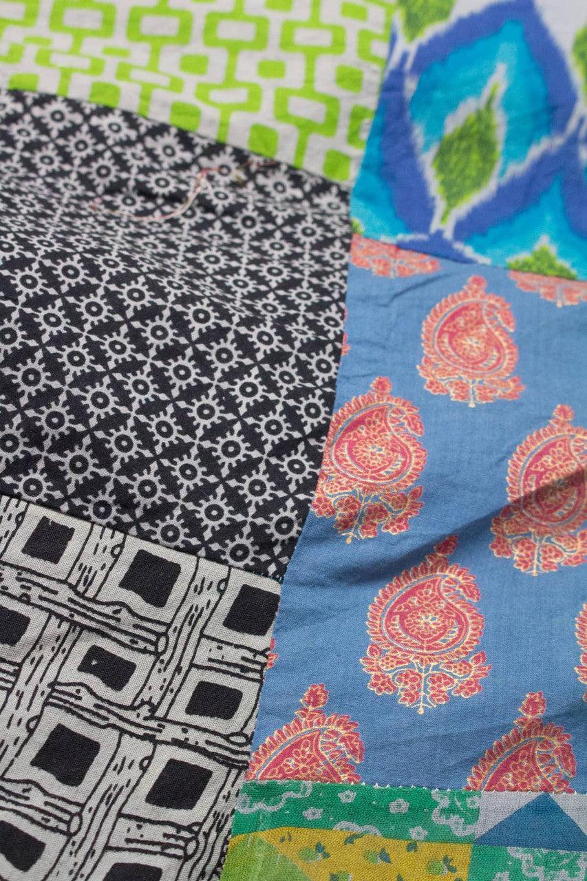 Assorted Patchwork Festival Skirt Product Image