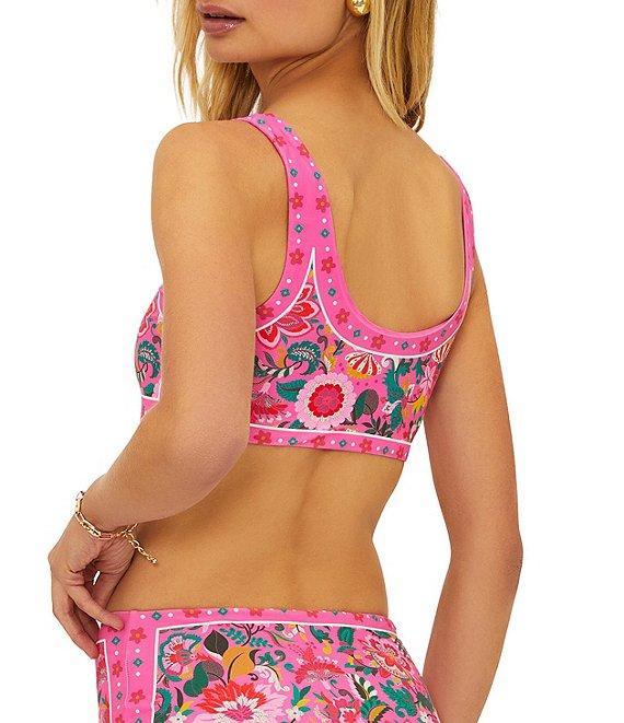 Beach Riot Floral High Waisted Marcella Swim Bottom Product Image