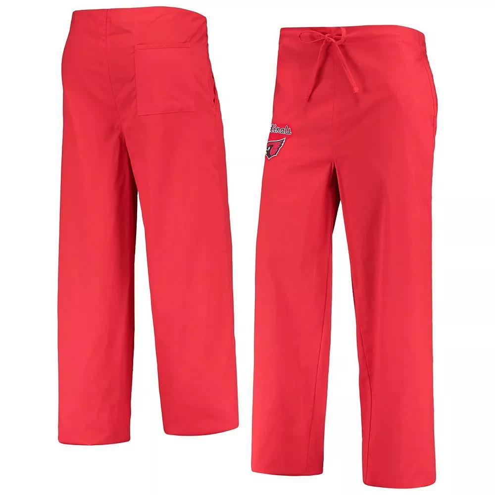 Women's Concepts Sport Cardinal Arizona Cardinals Scrub Pants, Size: XL, Red Product Image