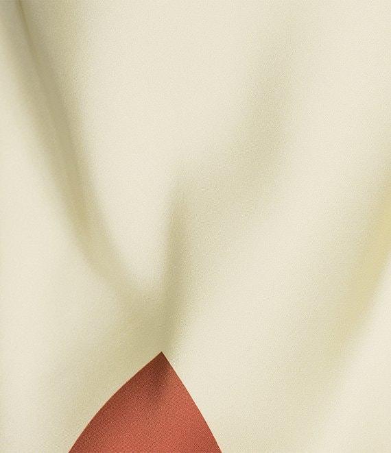 Gianni Bini Harper Satin V-Neck Sleeveless Slip Midi Dress Product Image