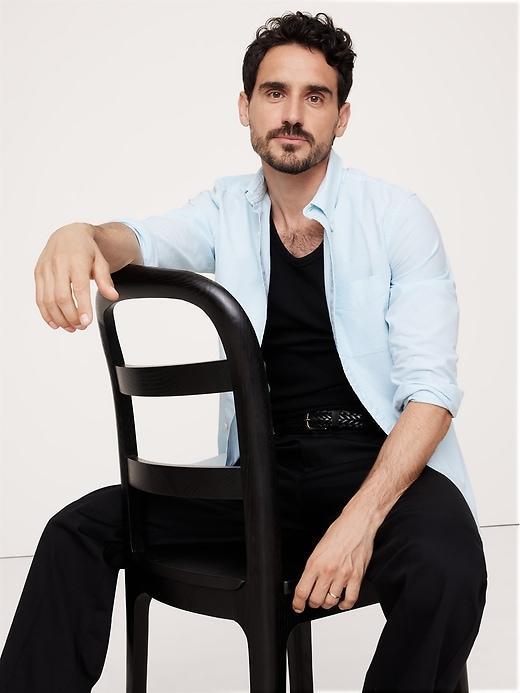 Standard-Fit Oxford Shirt Product Image