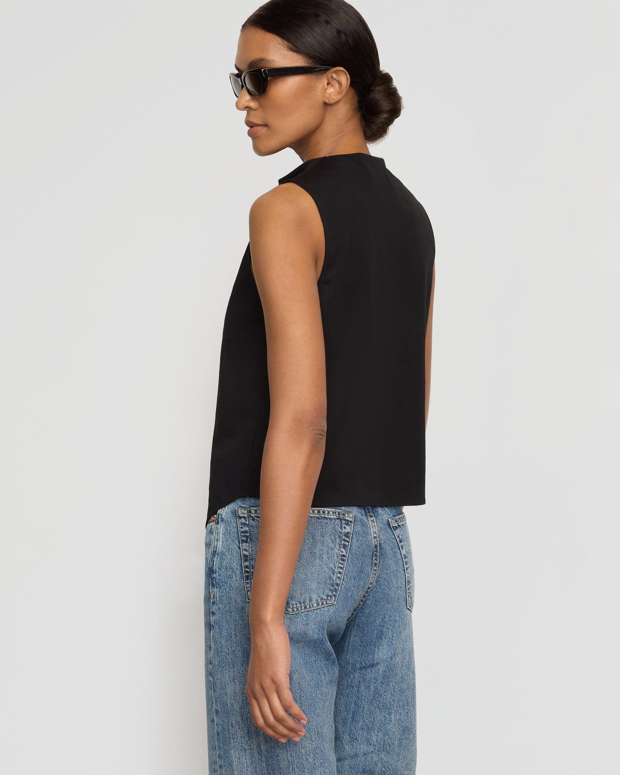 Marjorie Asymmetric-Hem Tee Product Image