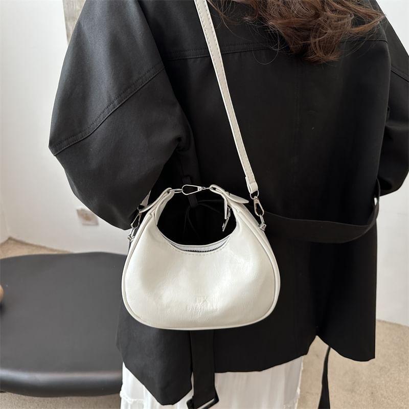 Faux Leather Crossbody Bag Product Image