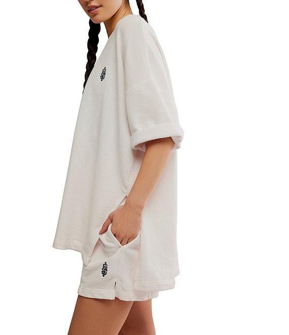 FP Movement Back Me Up Crew Neck Short Sleeves Oversize Short Set Product Image