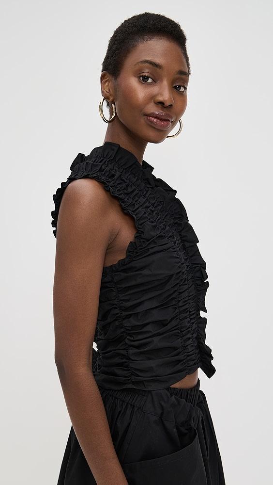 Lee Mathews Wendy Ruched Top | Shopbop Product Image