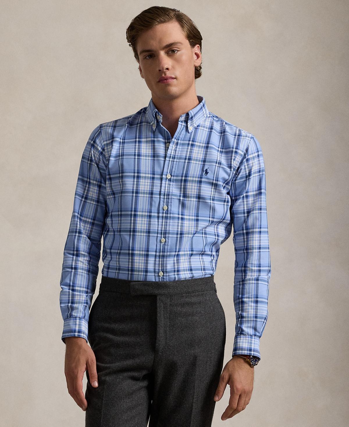 Polo Ralph Lauren Classic Fit Performance Stretch Oxford Long Sleeve Woven Shirt Product Image