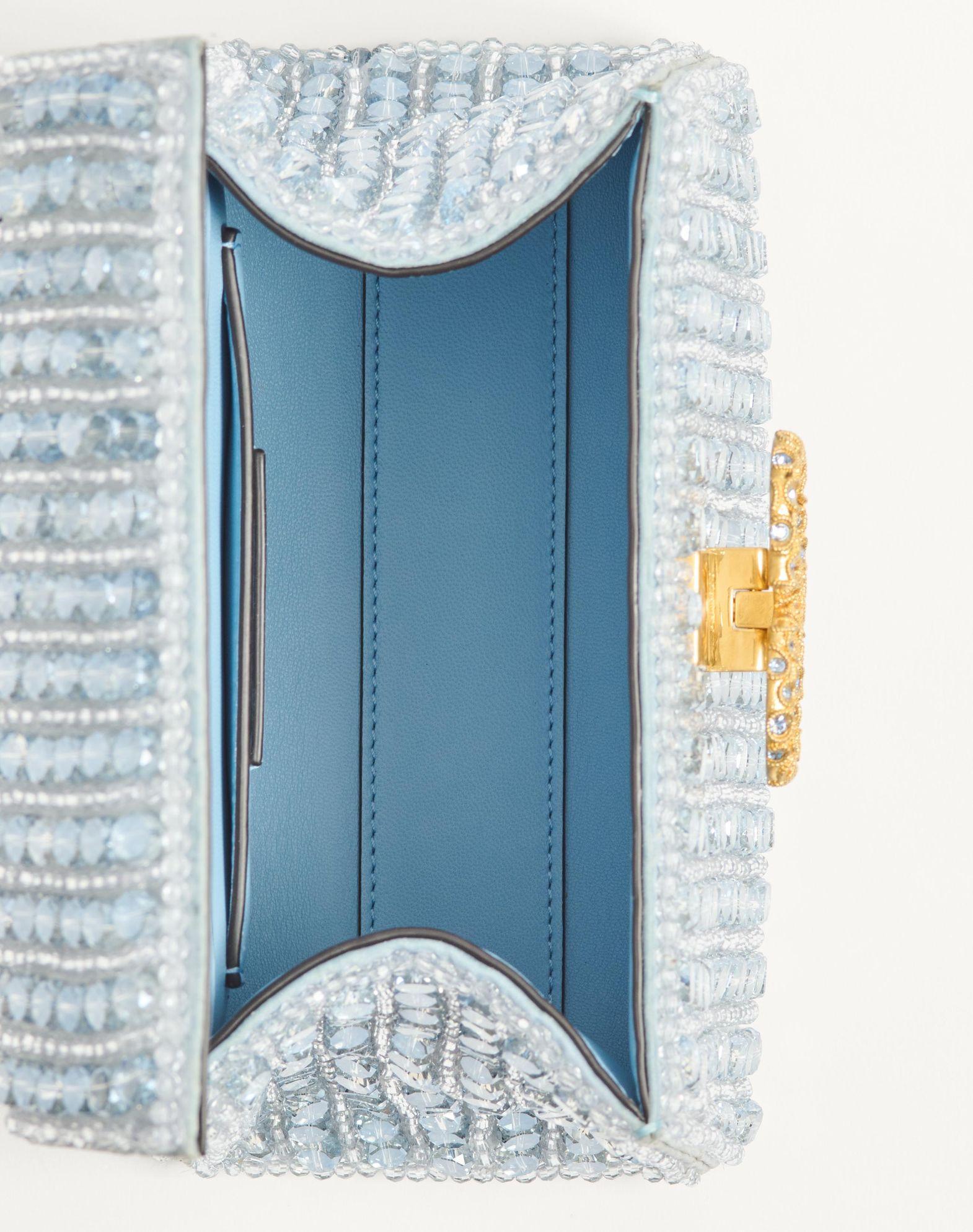 Valentino Garavani Vsling Mini Embroidered Handbag With Jewel Logo Product Image