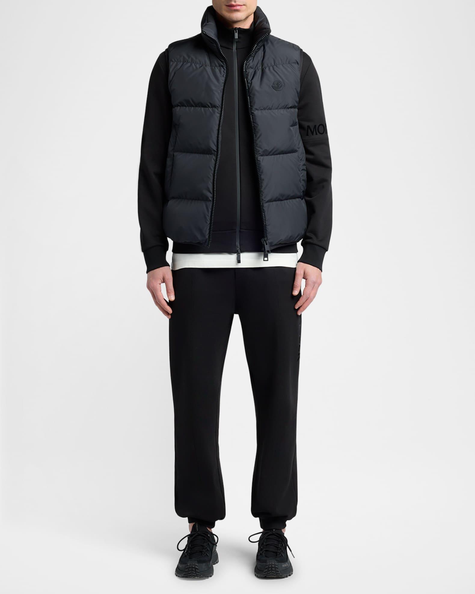 Men's Sleeve-Logo Fleece Full-Zip Jacket Product Image
