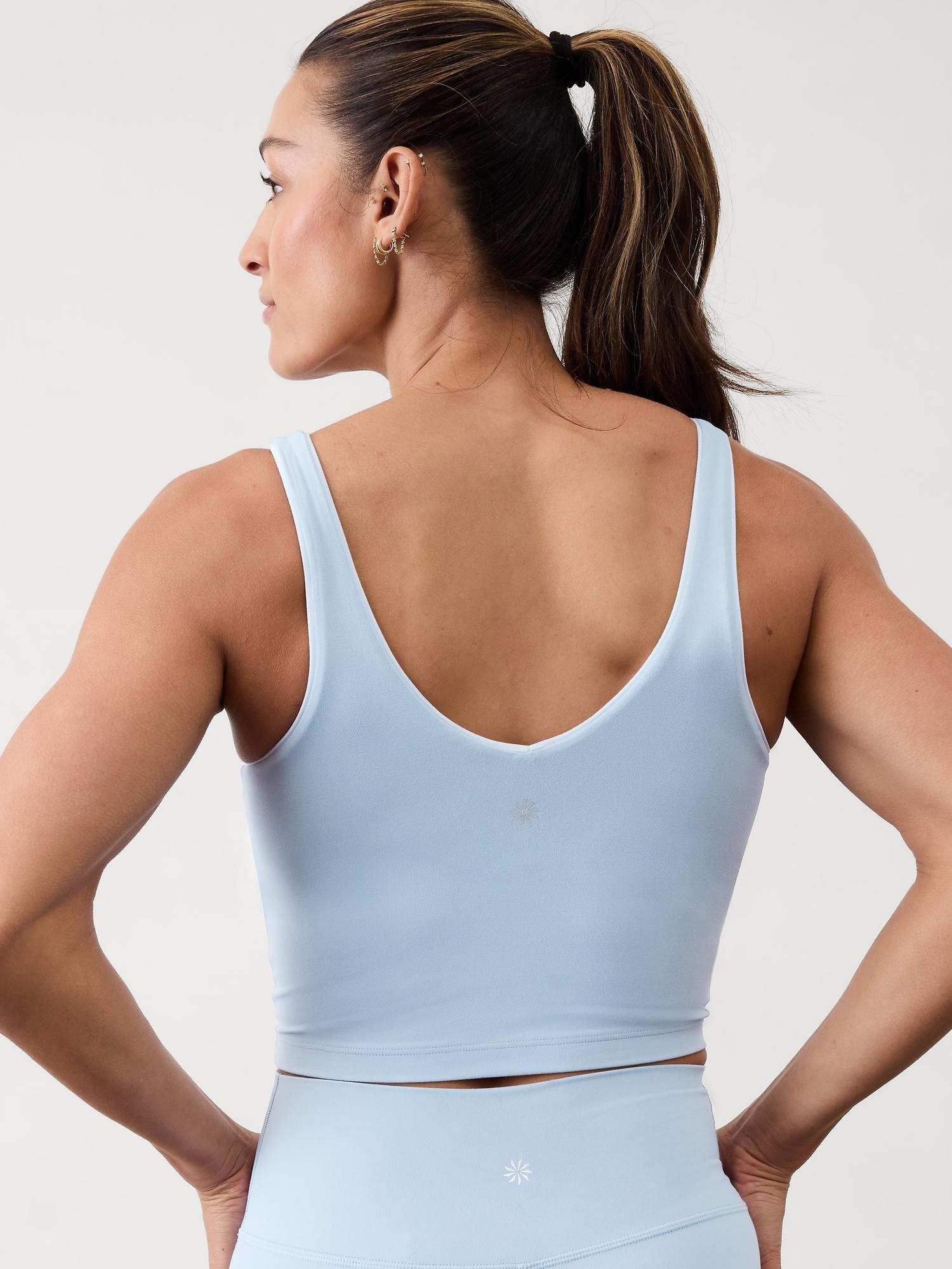 Transcend Tipped V Crop Sports Bra A-C Product Image