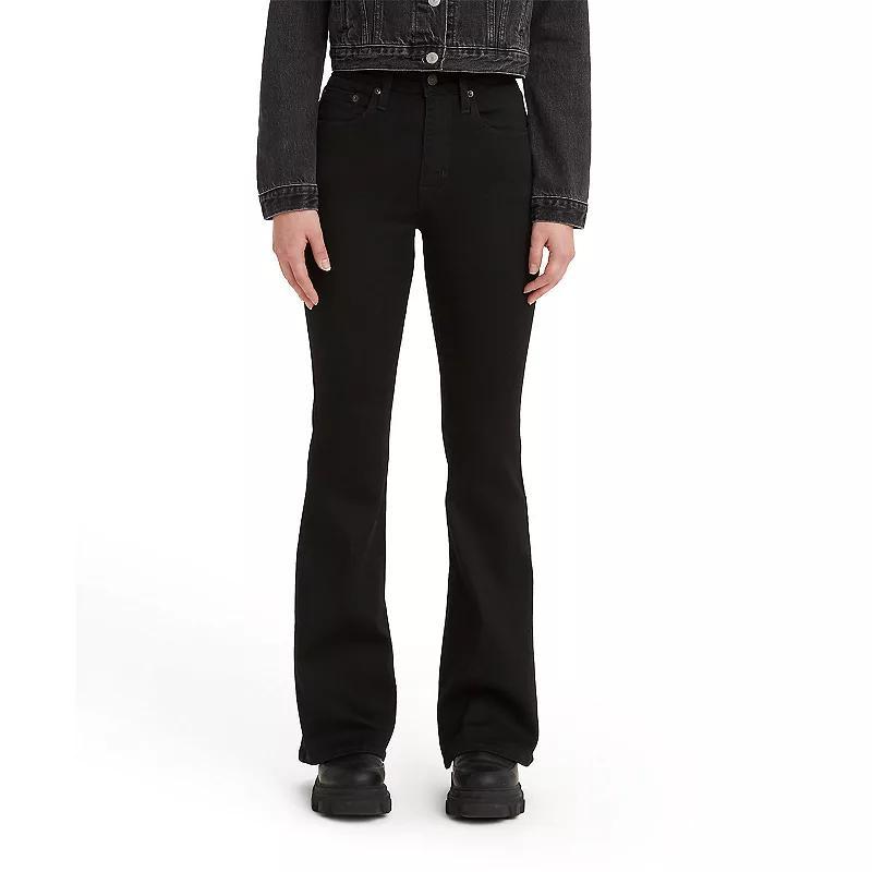 Women's Levi's® 726 High-Rise Flare Jeans, Size: 24(US 00)Medium, Soft Black Product Image