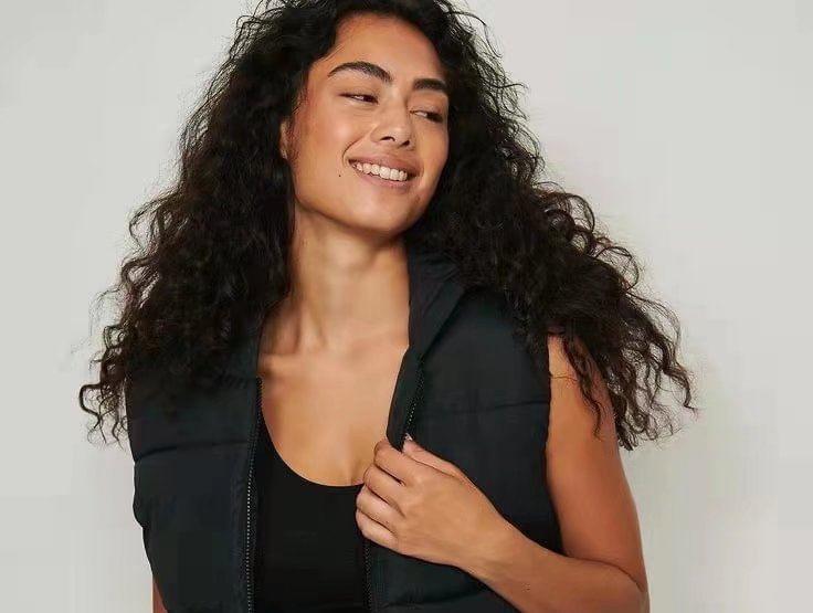 Plain Padded Zip Vest Product Image