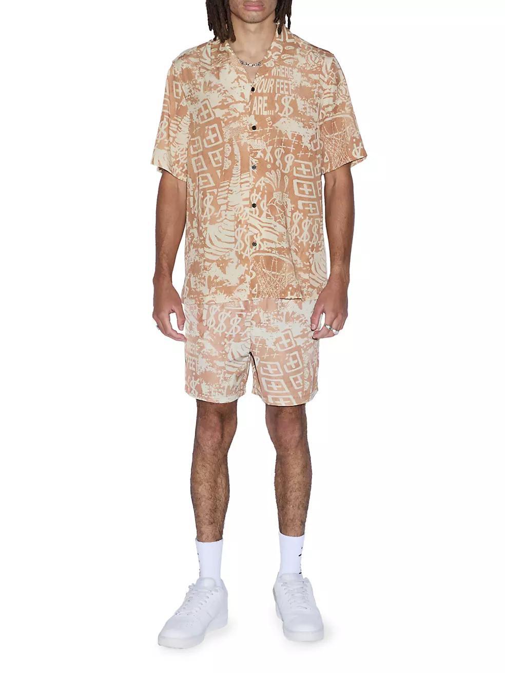 Ksubi x Patty Mills Ikon Abstract Camp Shirt Product Image