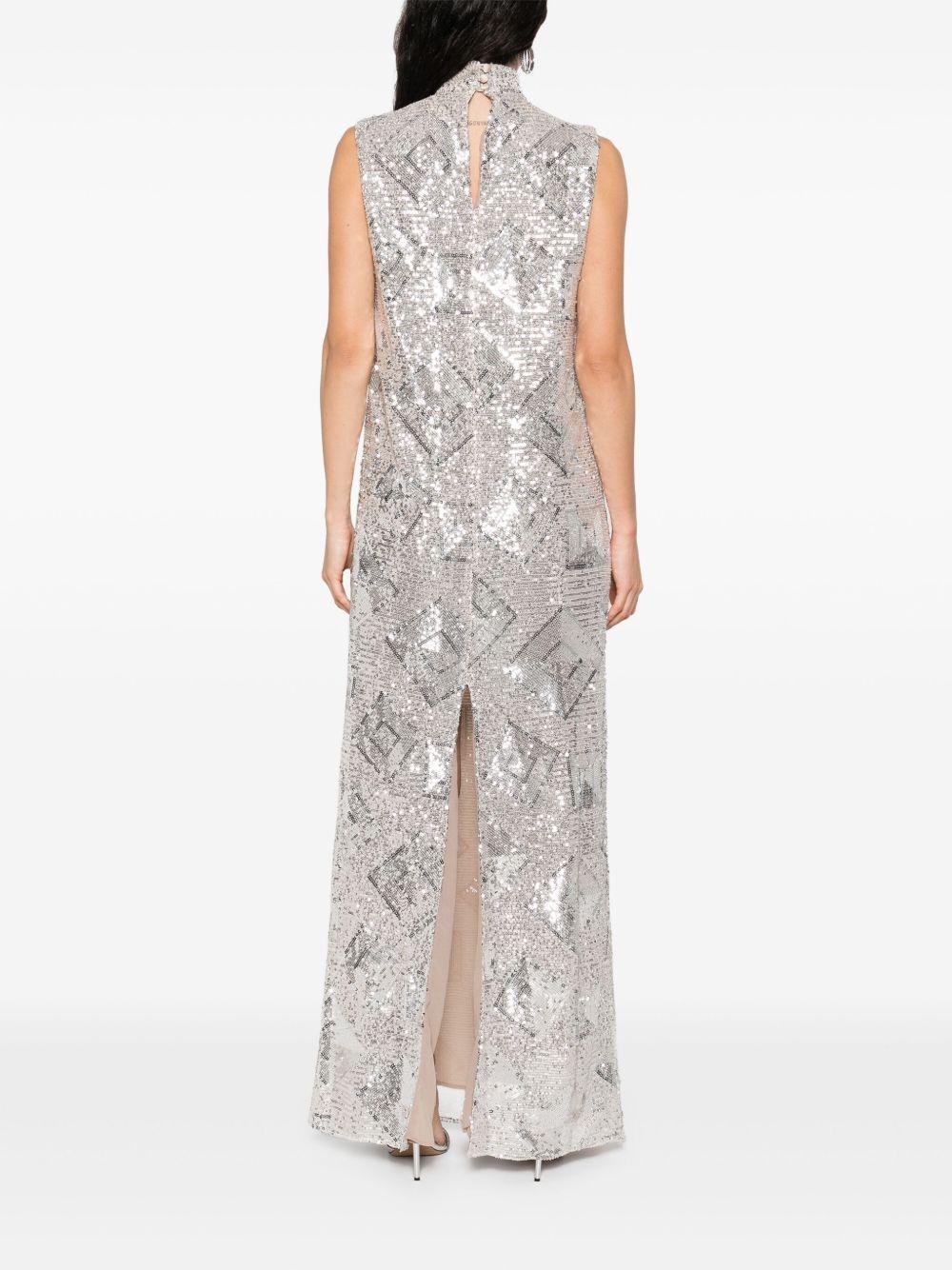 sequinned maxi dress Product Image