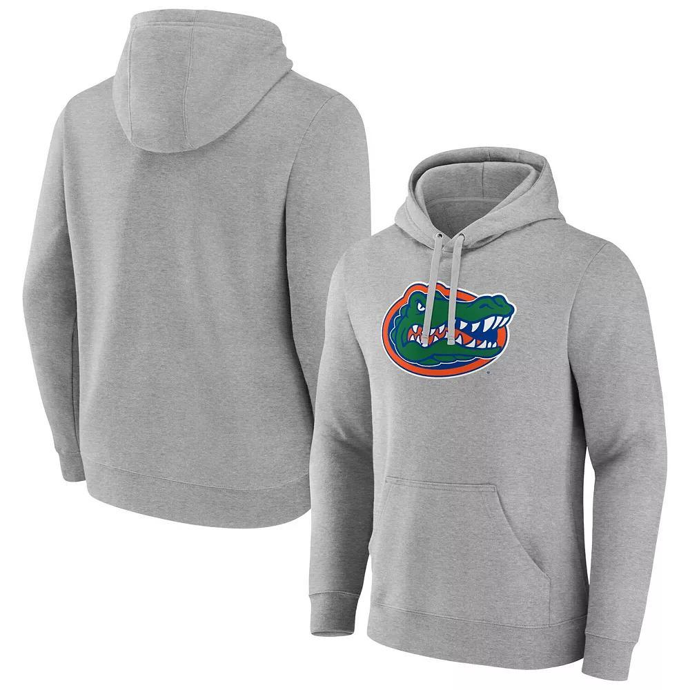 Men's Fanatics  Gray Florida Gators Primary Logo Pullover Hoodie, Size: 2XL, Grey Product Image