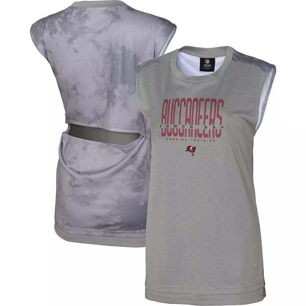 Women's Gray Cincinnati Bengals No Sweat Tank Top, Size: Medium, Grey Product Image