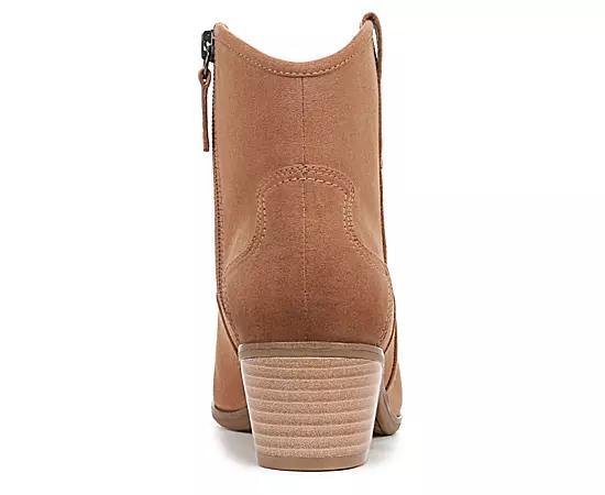 Dr. Scholl's Lasso Women's Western Ankle Boots, Size: 6, Black Off White Product Image