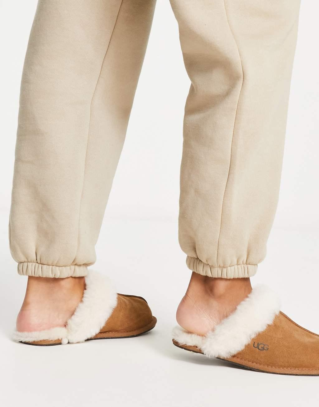 Ugg Womens Scuffette Shearling Mule Slippers Product Image