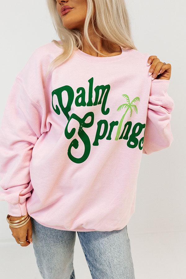 Palm Springs Graphic Sweatshirt Product Image