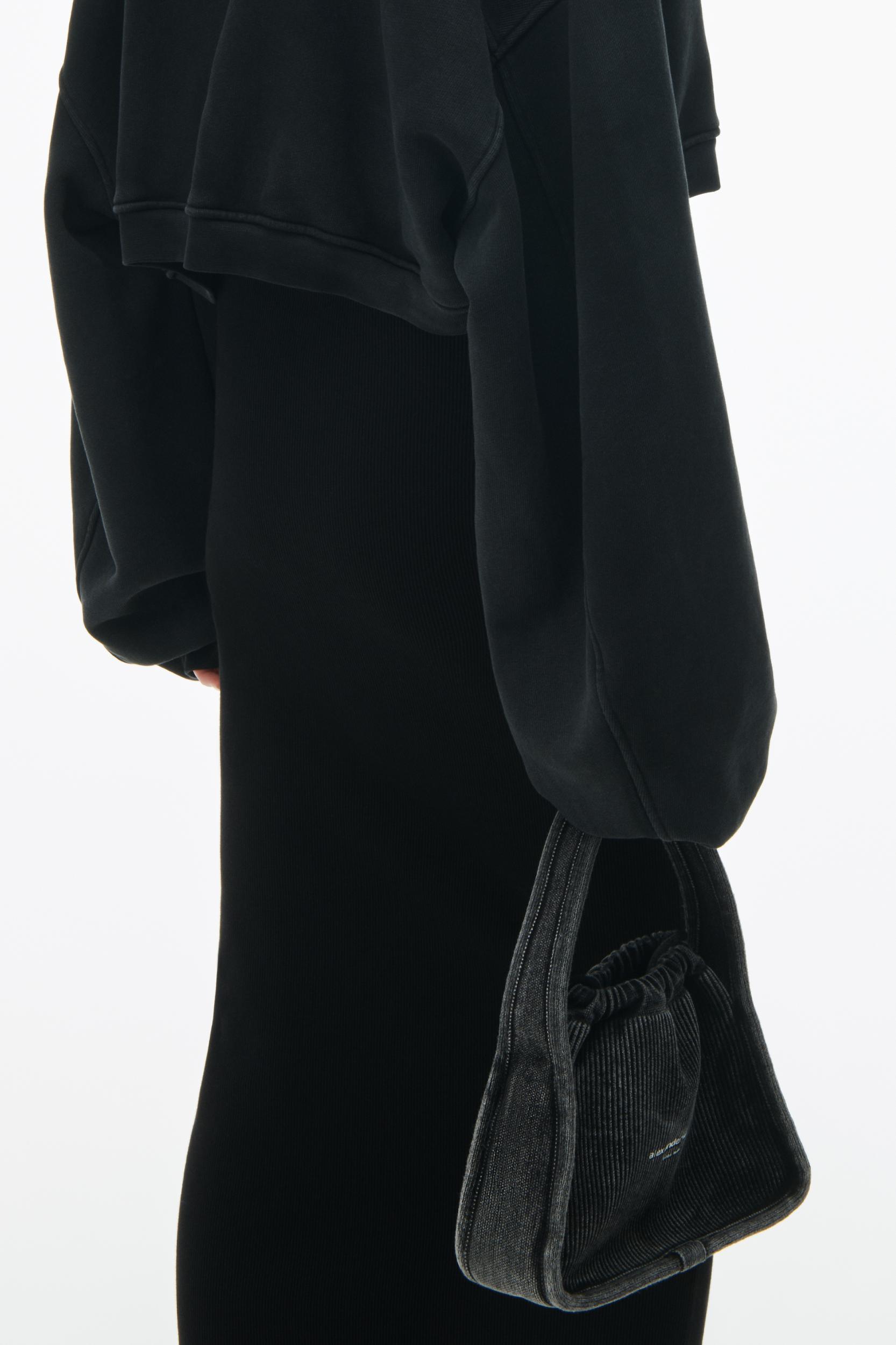Ryan Small Bag In Faded Rib Knit Product Image