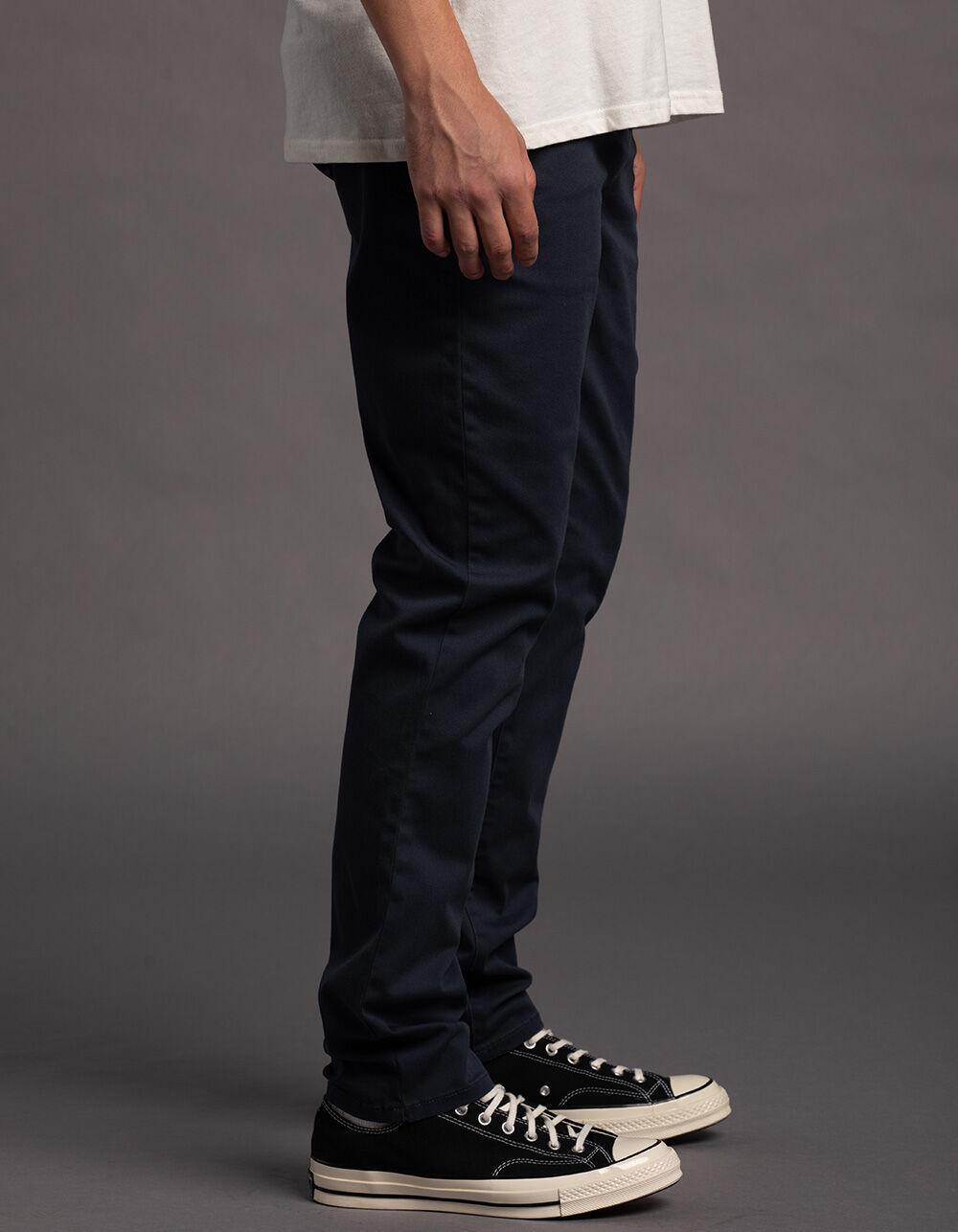 RSQ Mens Slim Taper Chino Pants - WASHED NAVY Product Image
