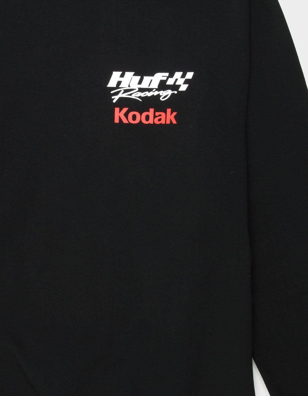 HUF x Kodak Racing Mens Crewneck Sweatshirt - BLACK Product Image