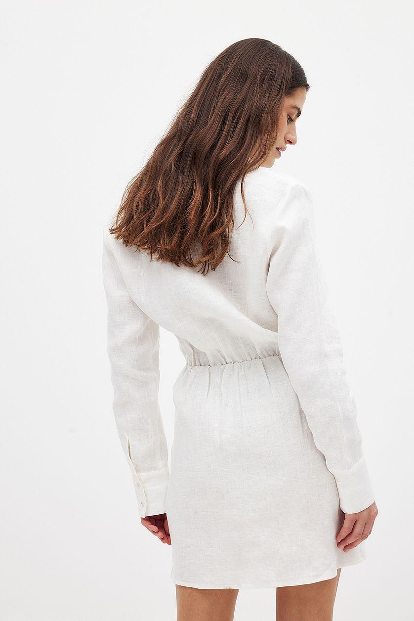 Linen Shirt Dress Product Image