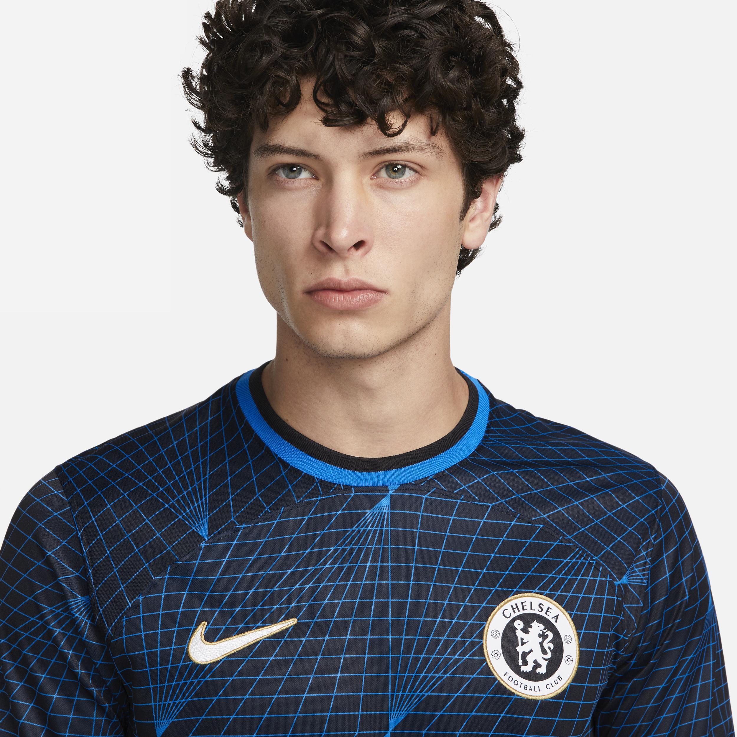 Mens Nike Navy Chelsea 2023/24 Away Stadium Replica Jersey - Navy Product Image