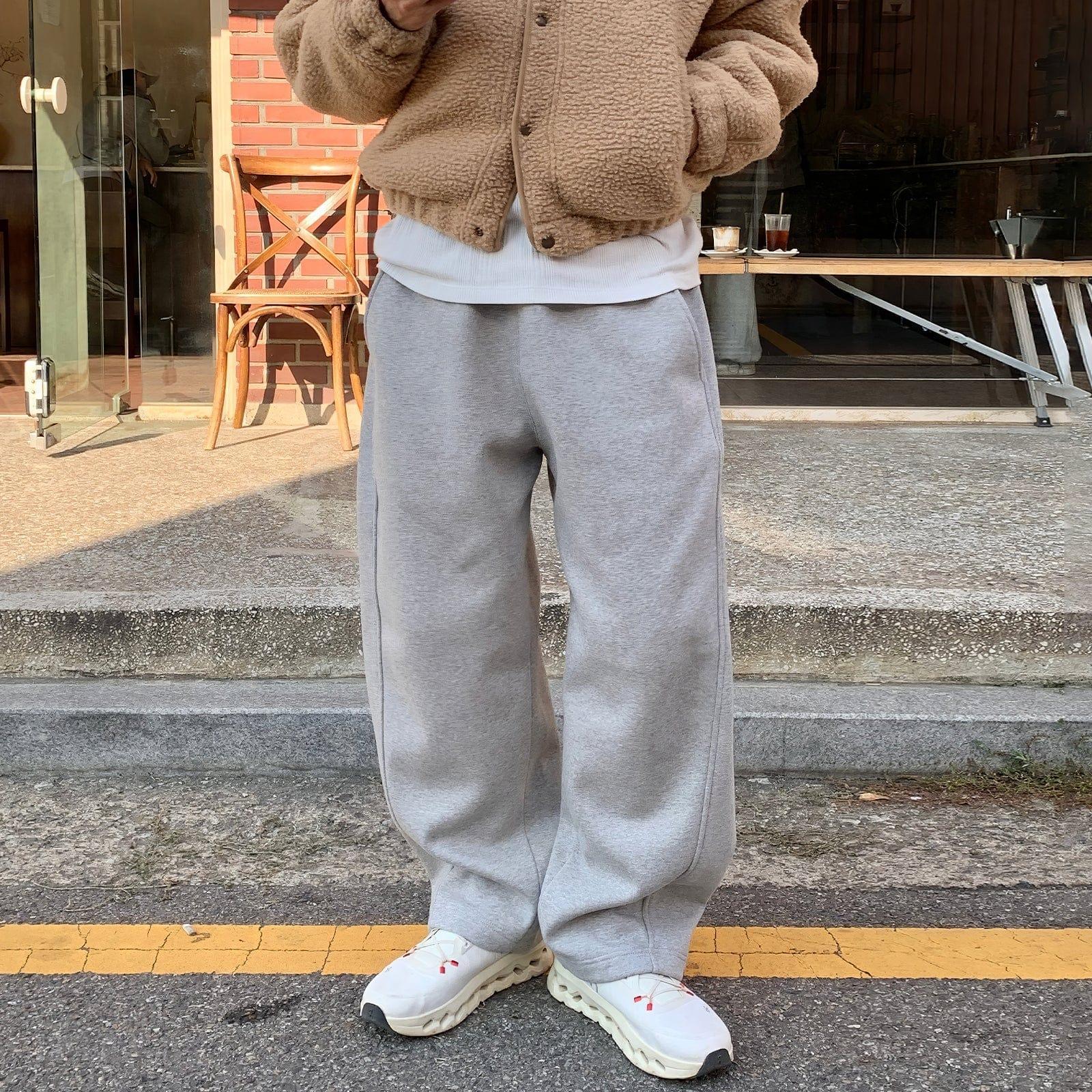 RT No. 12431 LOOSE STRAIGHT SWEATPANTS Product Image