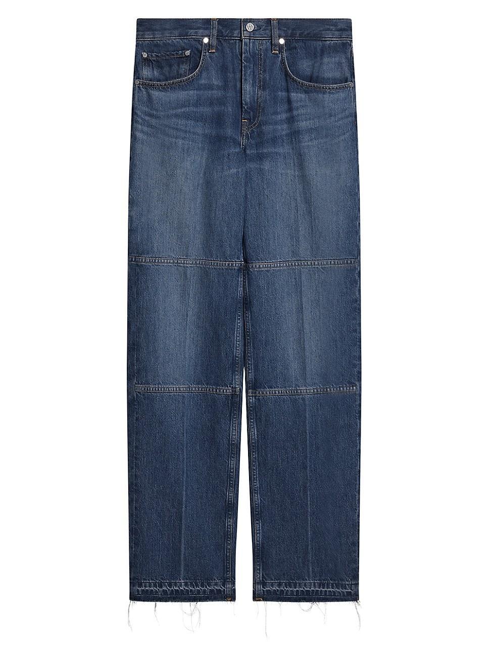 Womens Carpenter High-Rise Straight-Leg Jeans Product Image