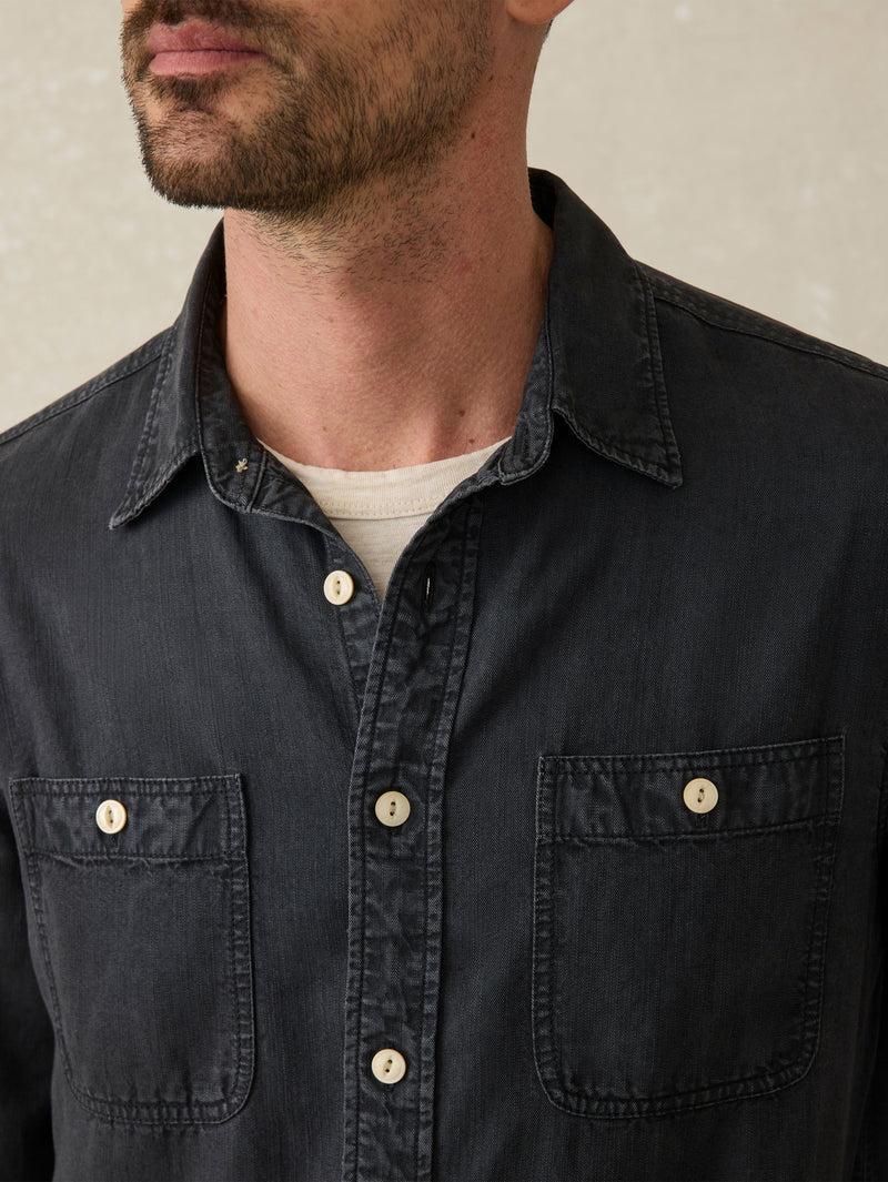Tried & True Chambray Workshirt - Durango Black Product Image