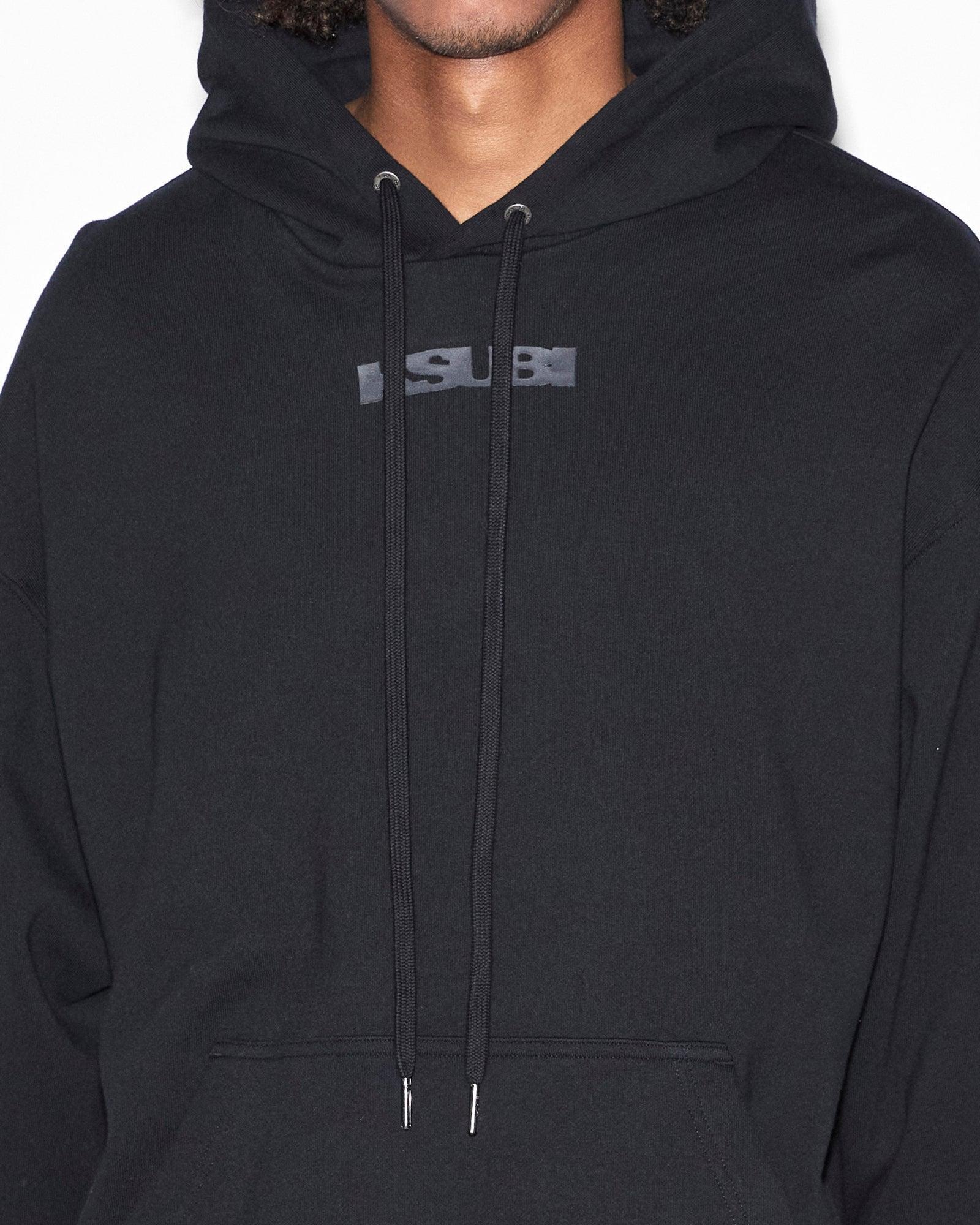STEALTH BIGGIE HOODIE JET BLACK Male Product Image