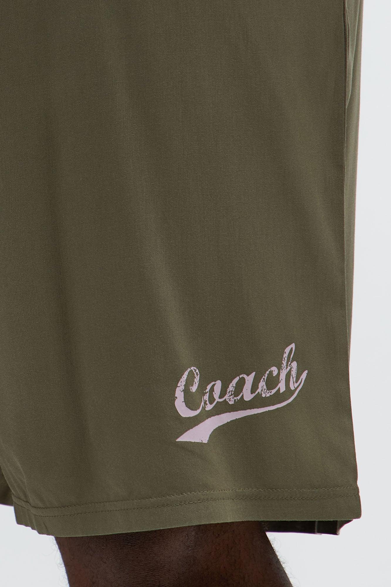 Relaxed Coach Shorts - Brown/combo Product Image