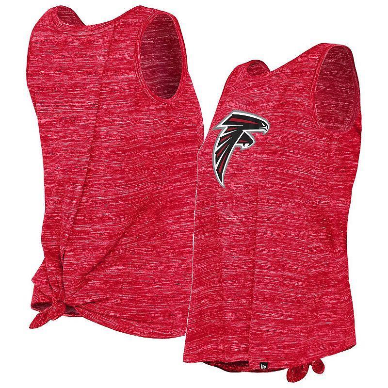 Womens New Era Atlanta Falcons Space Dye Tie-Back Tank Top Product Image