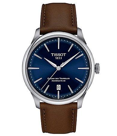 Tissot Chemin des Tourelles Powermatic 80 Watch, 39mm Product Image