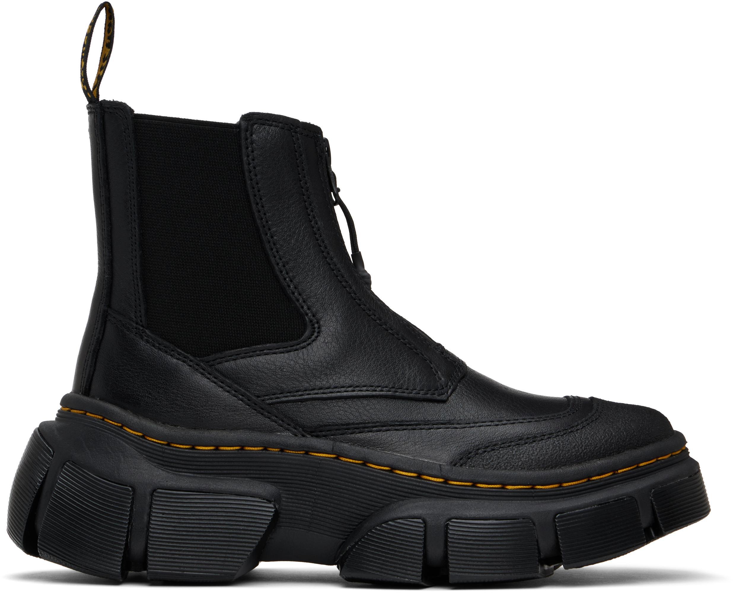 DR. MARTENS' Black 2976 Beta Dmxl Boots In Black Lunar Product Image