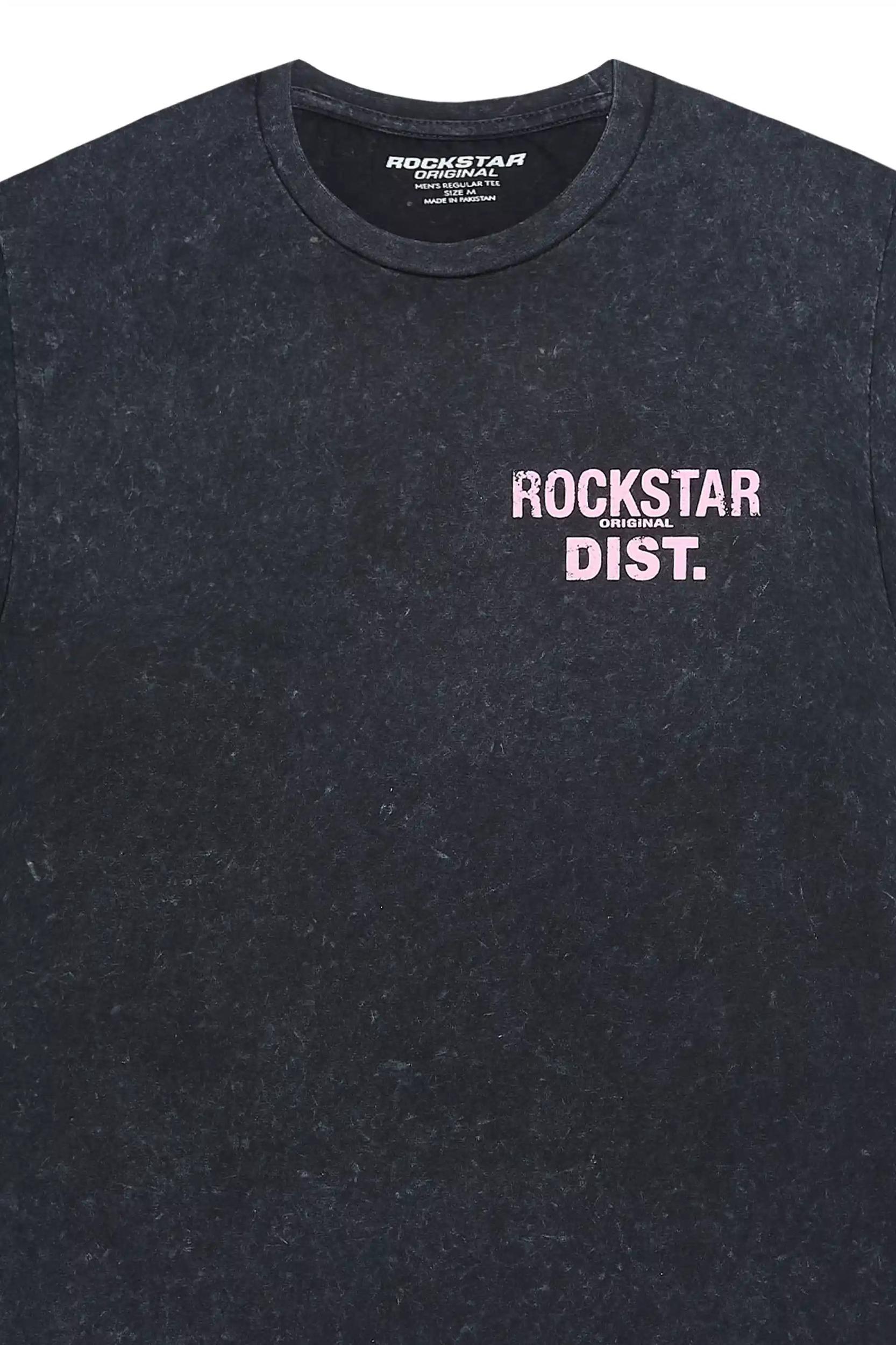 Dalasia Vintage Black Oversized Tee Female Product Image