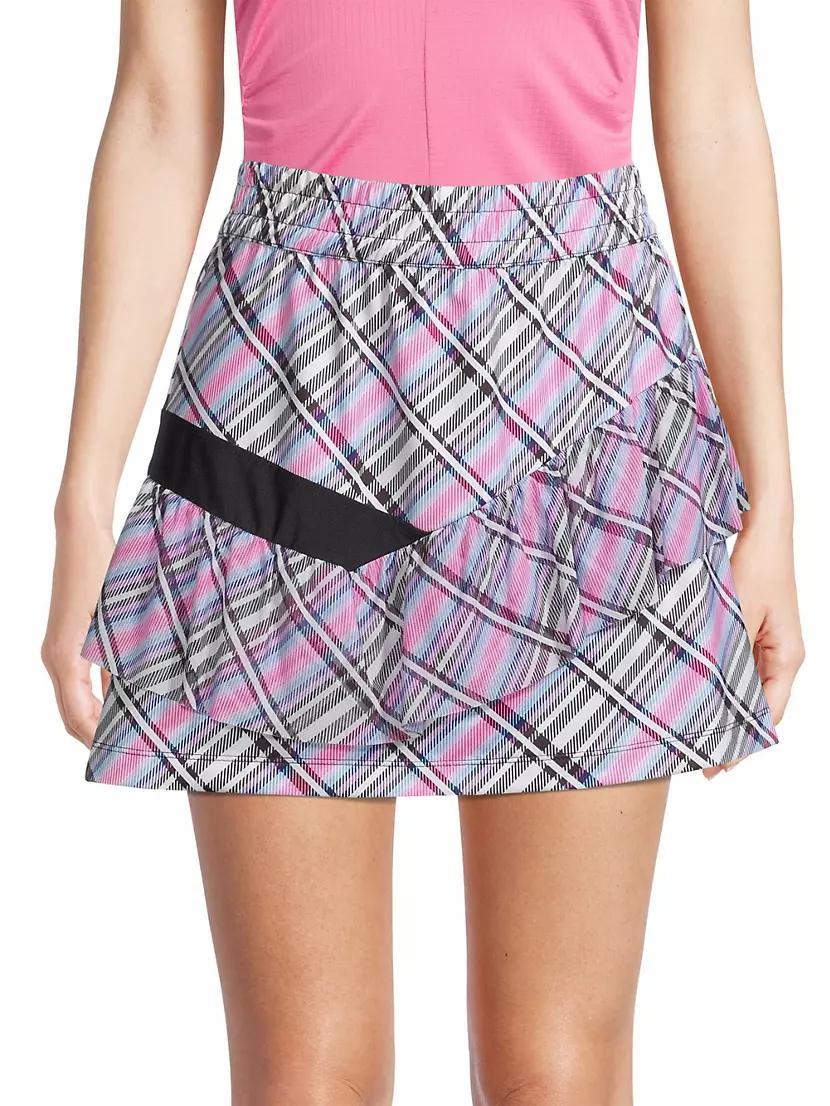 Prep It Up Plaid Miniskort Product Image