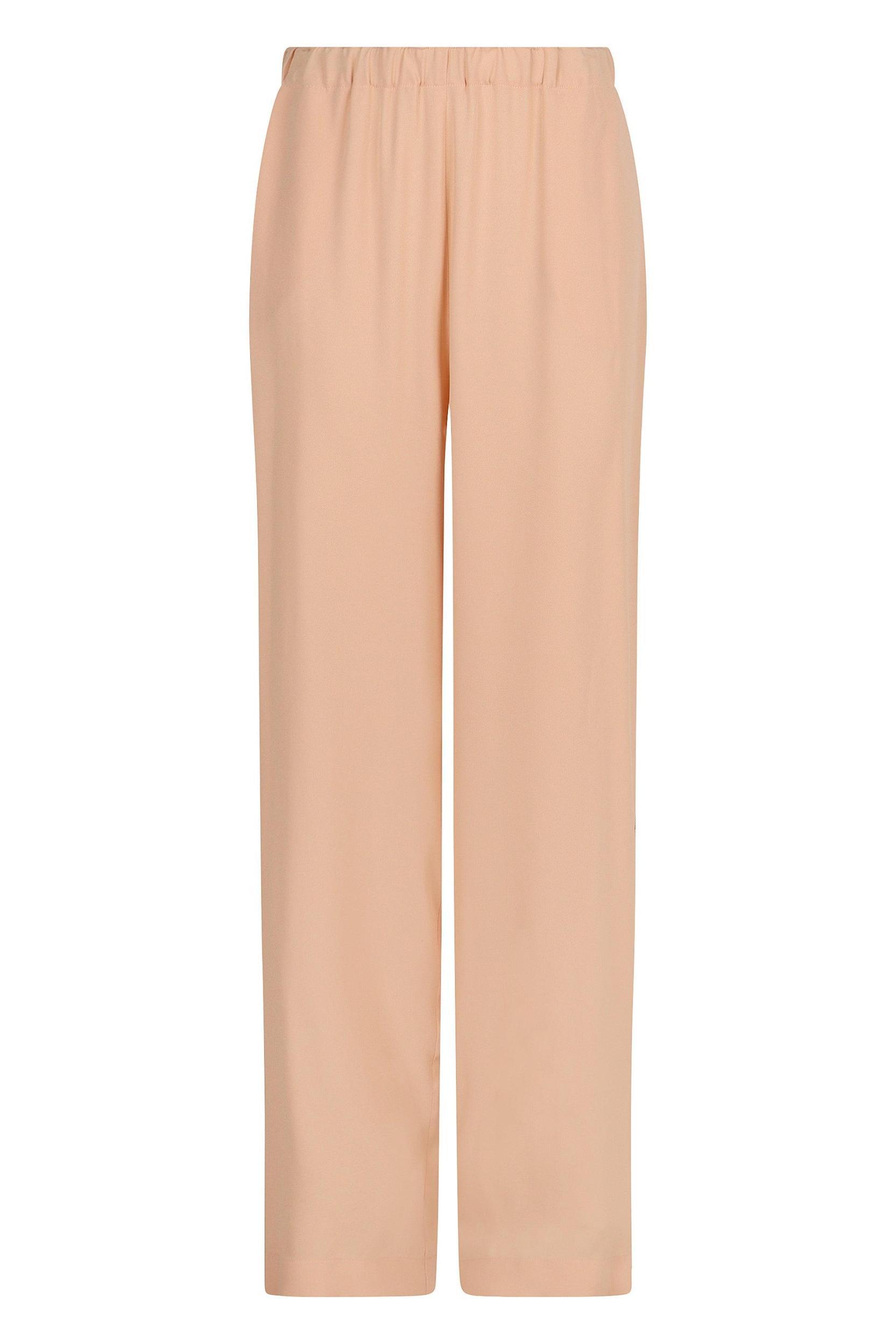 FABIANA FILIPPI Satin Trousers In Pink Product Image
