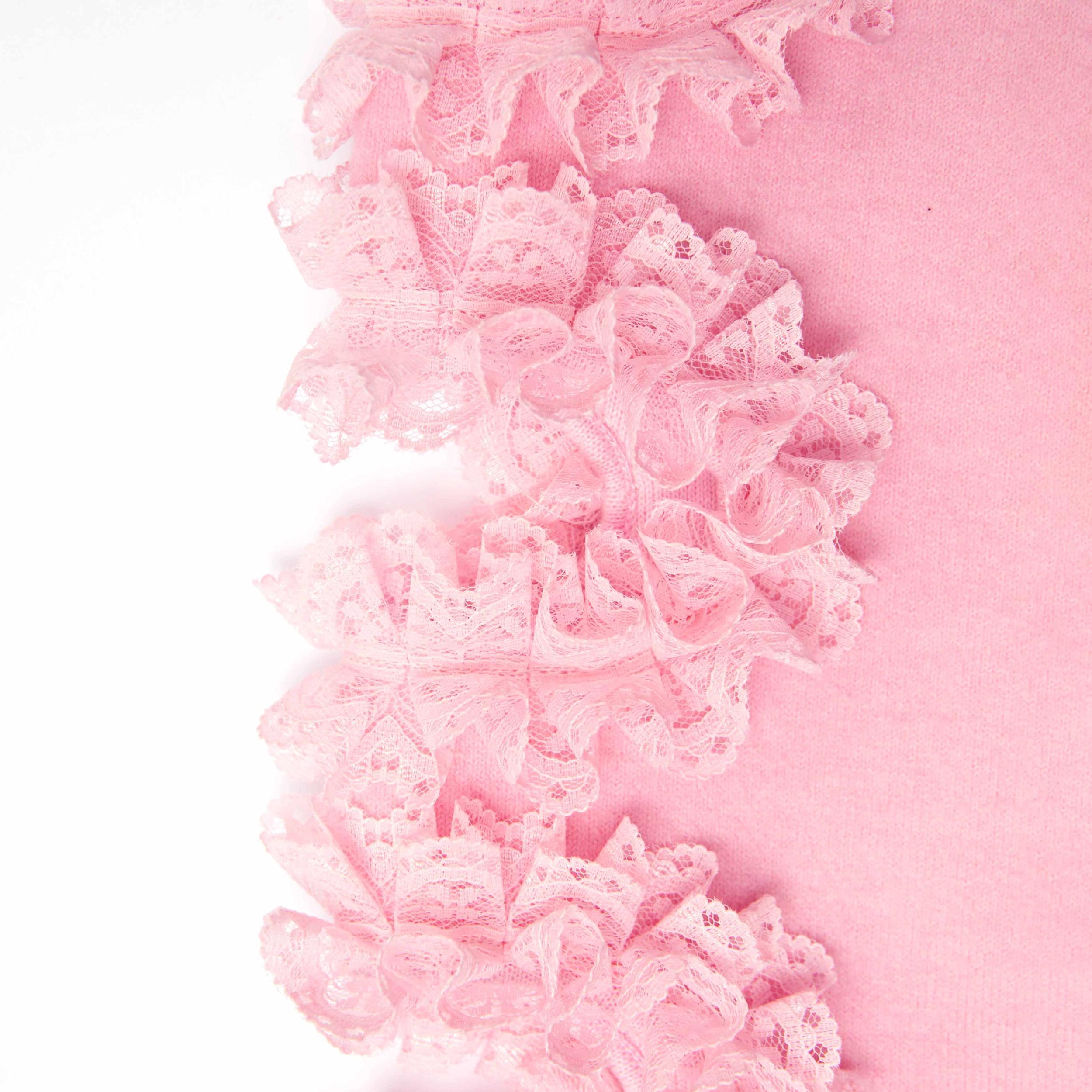 Pink Crystal Chainmail Mini Skirt Product Image