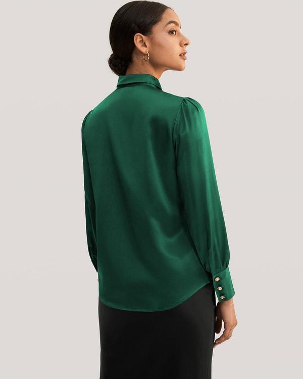 2 in 1 Women Silk Shirt Product Image