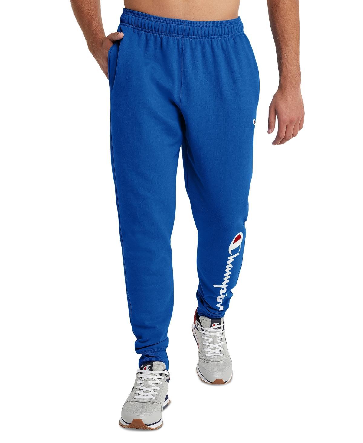 Mens Champion Powerblend Graphic Fleece Joggers Product Image