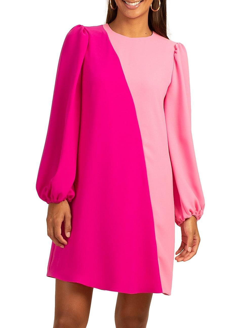 Trina Turk Echo Dress (Cotton Candy Sky/Sunset ) Women's Clothing Product Image