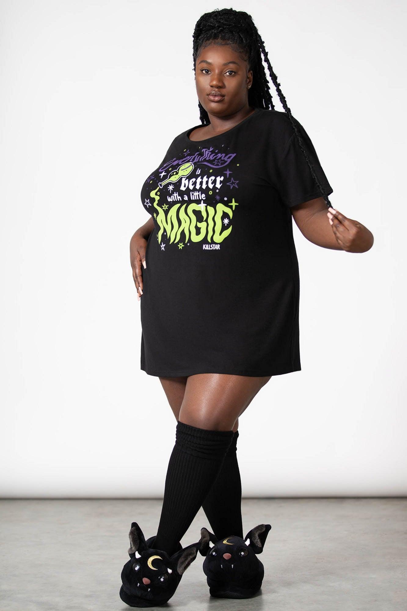 Magic Rest T-Shirt Dress - Resurrect Female Product Image
