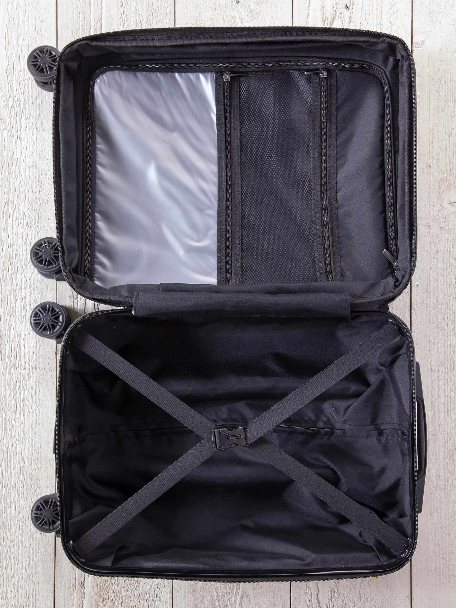 Travel Happy Carry-On Suitcase - Boho Blooms Patchwork Product Image