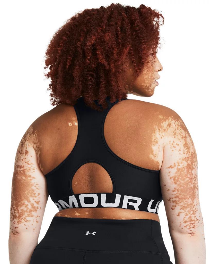 HeatGear Armour Mid Branded Womens Sports Bra Product Image