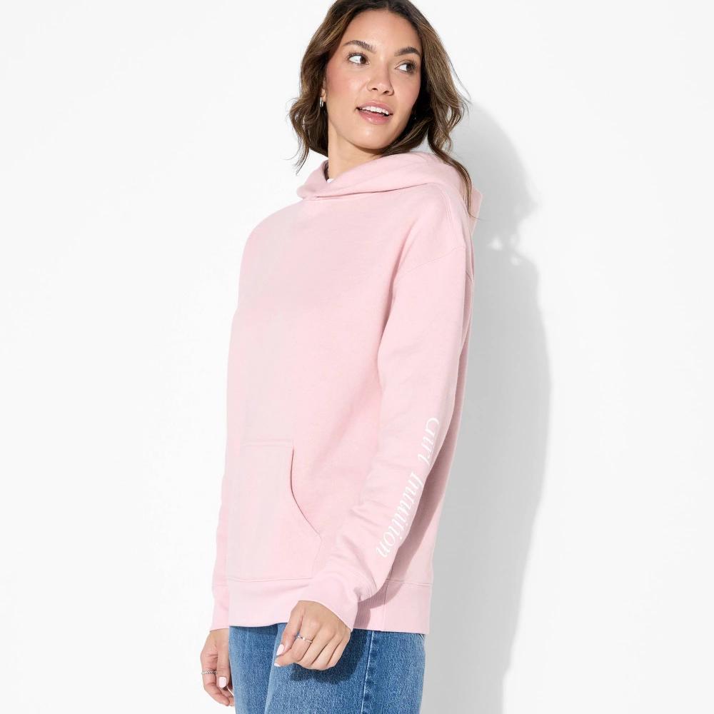 Women's Oversized Hooded Pullover Sweatshirt - Wild Fable™ Product Image