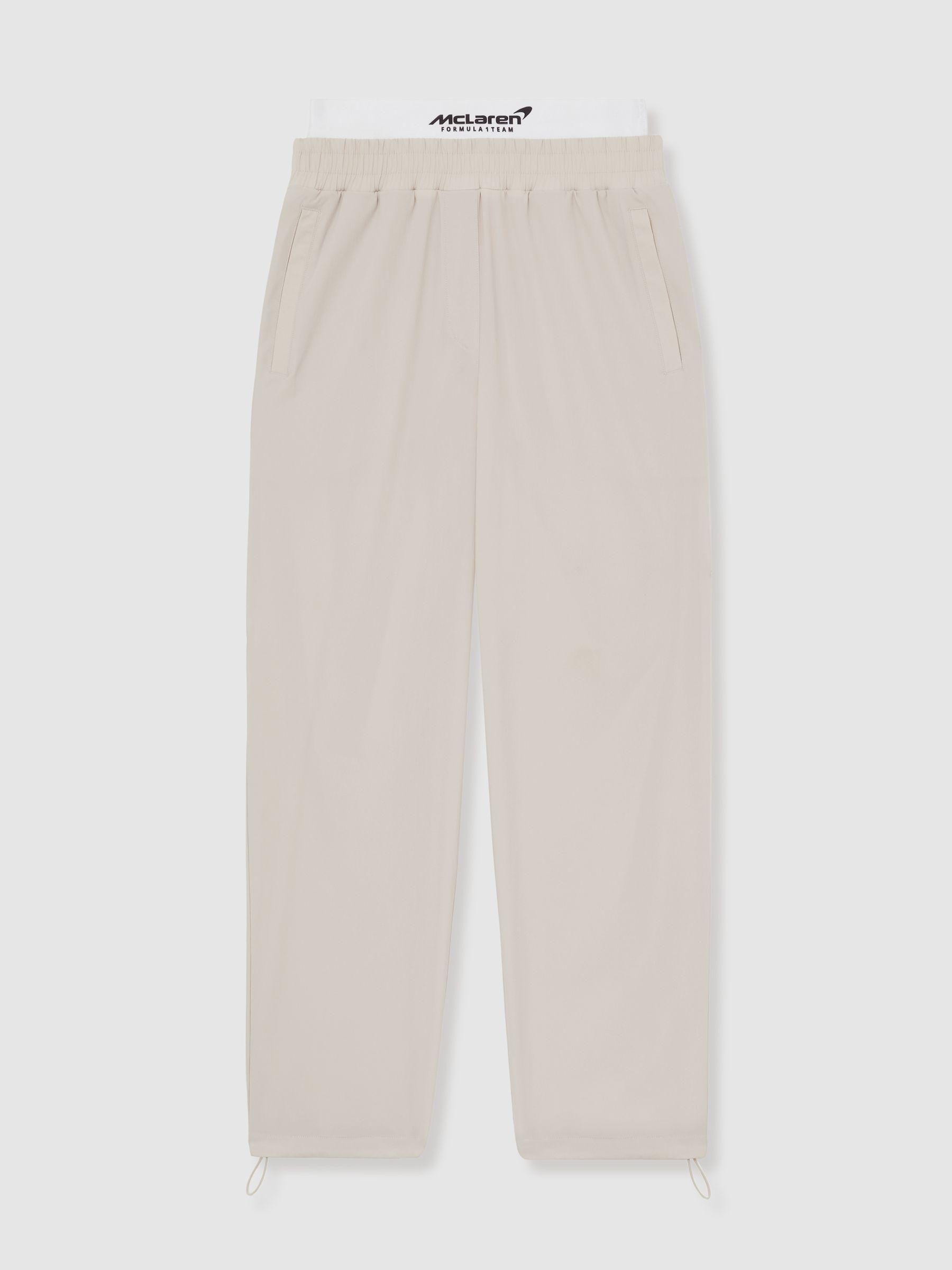 McLaren F1 Team Boxer-Waist Trousers in Stone Product Image