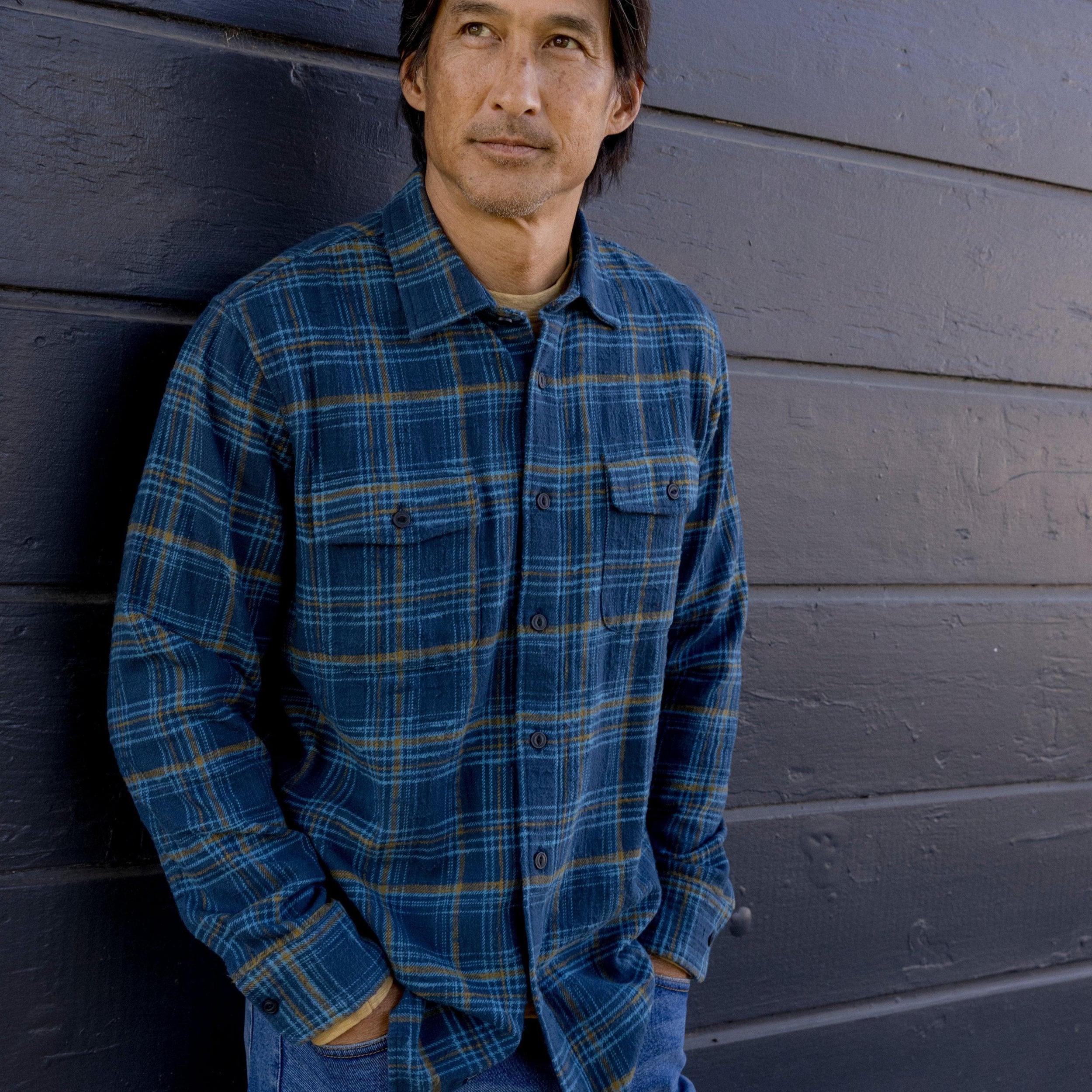 Vintage Slub Twill Shirt - Blue Curry Product Image