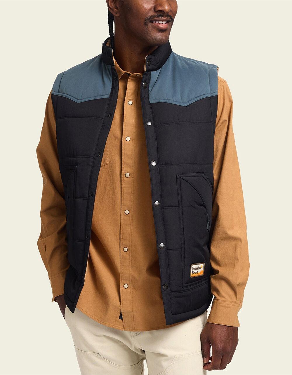 HOWLER BROTHERS Rounder Mens Vest - BLACK Product Image